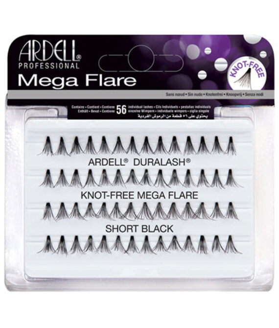 ARDELL Duralash Knot-Free Mega Flare Individual Black Lashes