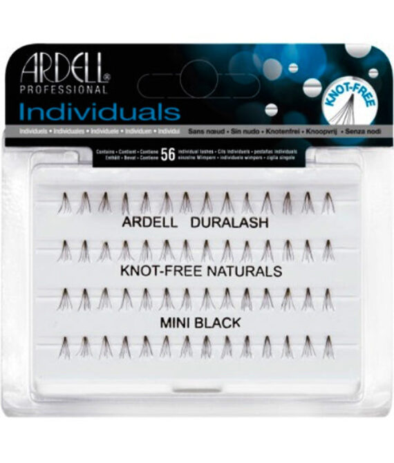 ARDELL Duralash Knot-Free Naturals Individual Black Lashes – Mini