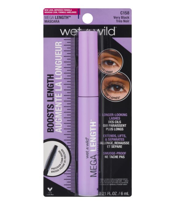 WET N WILD Mega Length Mascara – Very Black