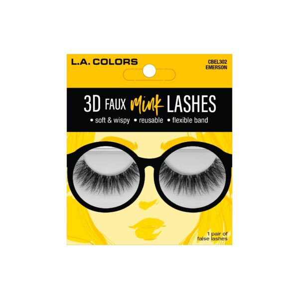 L.A. COLORS 3D Faux Mink Lashes - Image 2