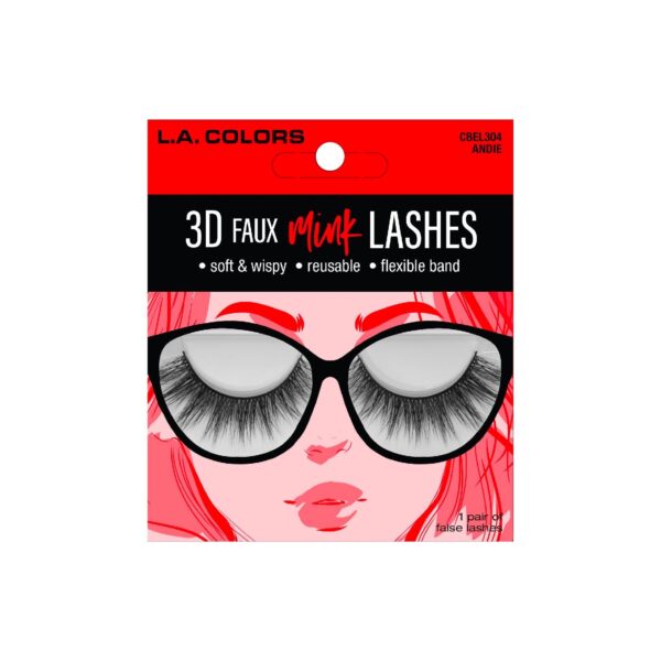 L.A. COLORS 3D Faux Mink Lashes - Image 4