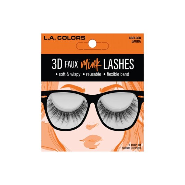 L.A. COLORS 3D Faux Mink Lashes - Image 5