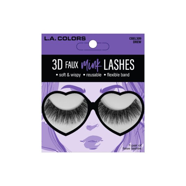 L.A. COLORS 3D Faux Mink Lashes - Image 6