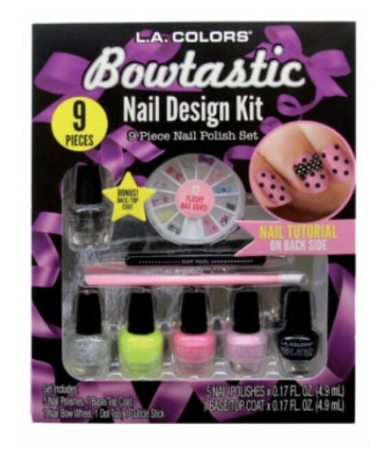 L. A. COLORS Bowtastic Nail Design Kit – Bowtastic