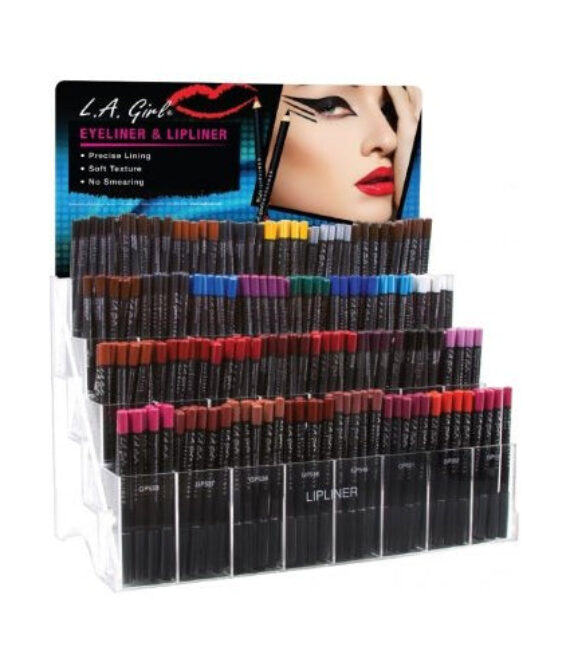 L.A. GIRL Eyeliner & Lipliner Display Set – 576 Pieces