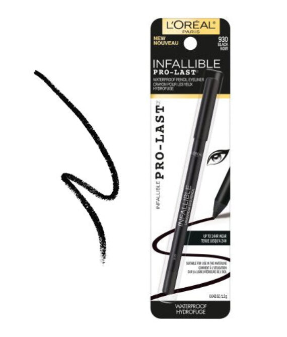 L’OREAL Infallible Pro-Last Waterproof Pencil Eyeliner – Black