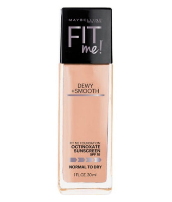 MAYBELLINE Fit Me! Dewy and Smooth Foundation – Buff Beige