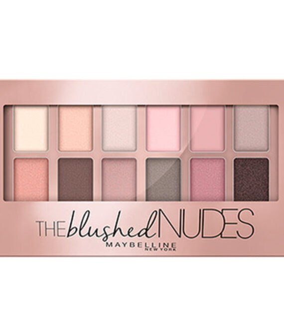 MAYBELLINE The Blushed Nudes Palette in Nude – 12 Shades