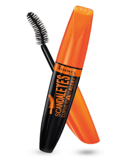 RIMMEL LONDON Scandaleyes Curve Alert Mascara + Bonus Eyeliner – Black