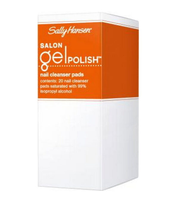 SALLY HANSEN Salon Gel Polish Nail Cleanser Pads – Gel Polish Cleanser Pads