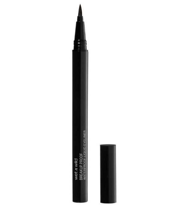 WET N WILD Mega Last Breakup-Proof Liquid Eyeliner – Ultra Black