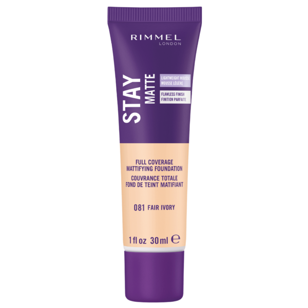 RIMMEL LONDON Stay Matte Liquid Mousse Foundation